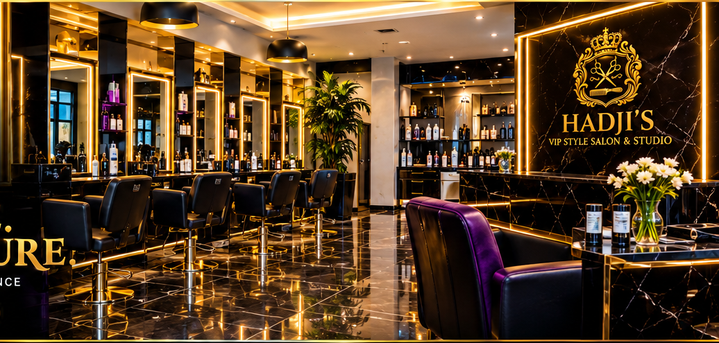 Luxury Hadji's salon interior